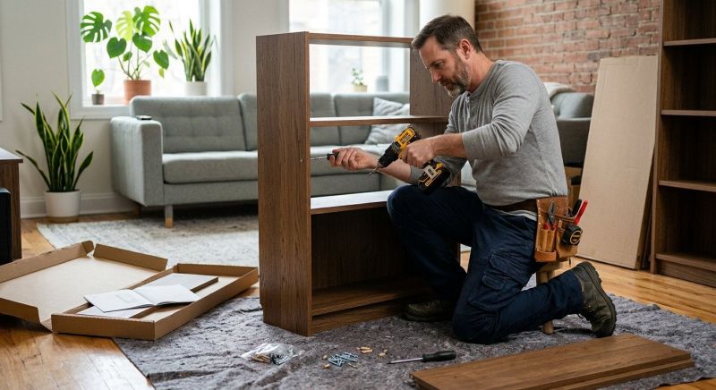 Bookshelf Assembly in Denver, CO
