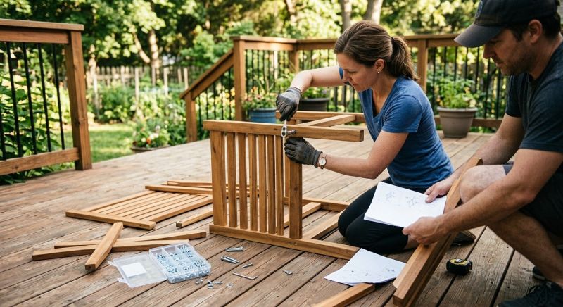 Deck Furniture Assembly in Alpharetta, GA
