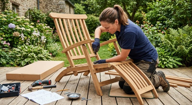 Deck Furniture Assembly in Littleton, CO